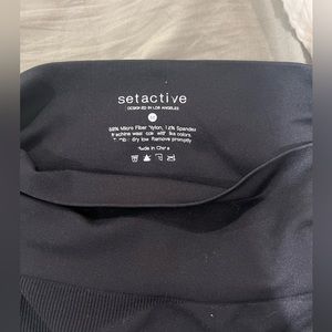 SET active leggings size M